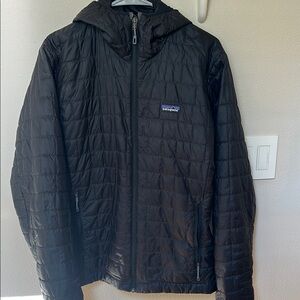 Patagonia Black Nano Puff Hoody